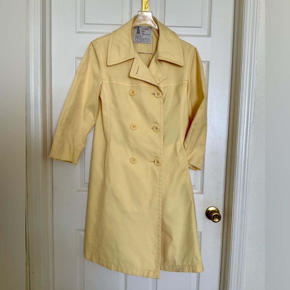 VINTAGE USA. LONDON FOG MID COAT.